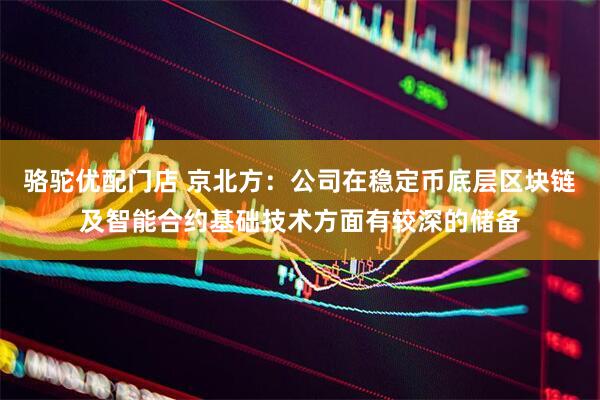 骆驼优配门店 京北方：公司在稳定币底层区块链及智能合约基础技术方面有较深的储备