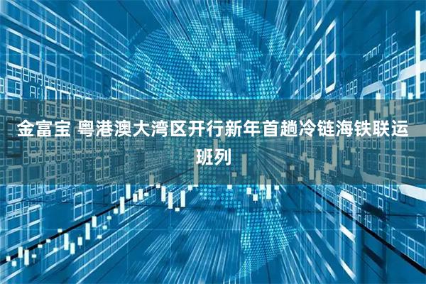 金富宝 粤港澳大湾区开行新年首趟冷链海铁联运班列